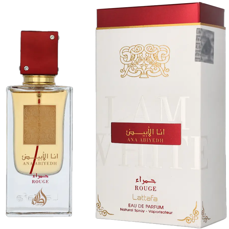 Lattafa Ana Abiyedh Rouge Eau De Parfum 60ml Women Fragrance