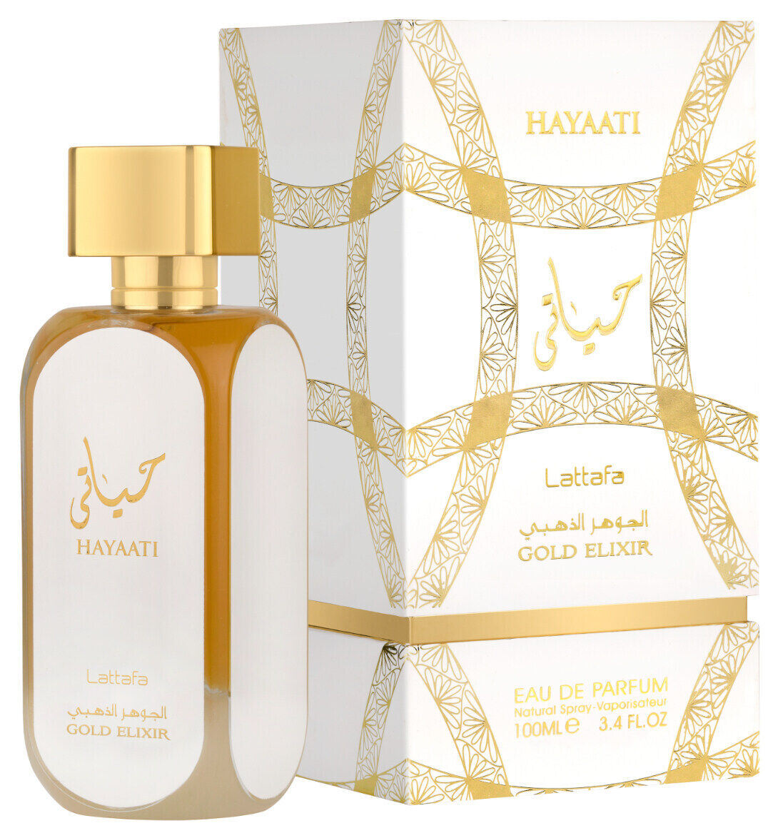 Lattafa Hayaati Gold Elixir Eau De Parfum 100ml Women Fragrance