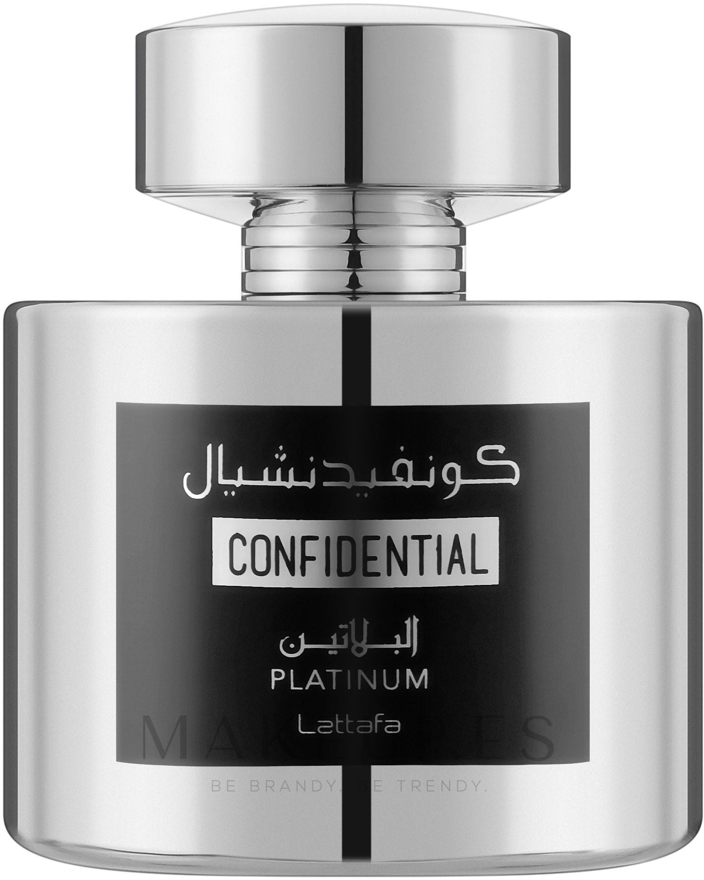 Lattafa Confidential Platinum Eau De Parfum 100ml Men Fragrance