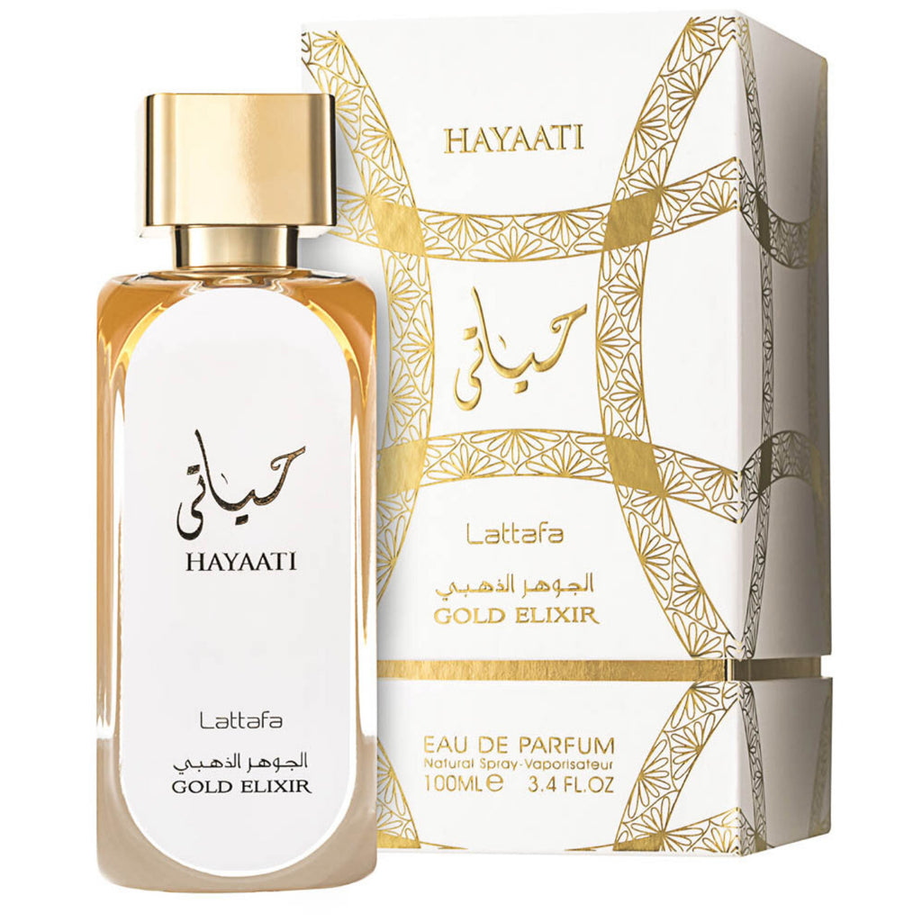 Lattafa Hayaati Gold Elixir Eau De Parfum 100ml Women Fragrance