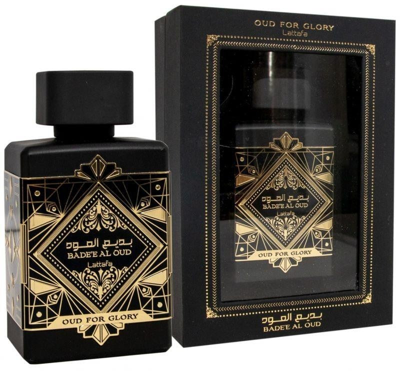 Badee Al Oud For Glory By Lattafa For Men 34 Oz Edp Spray