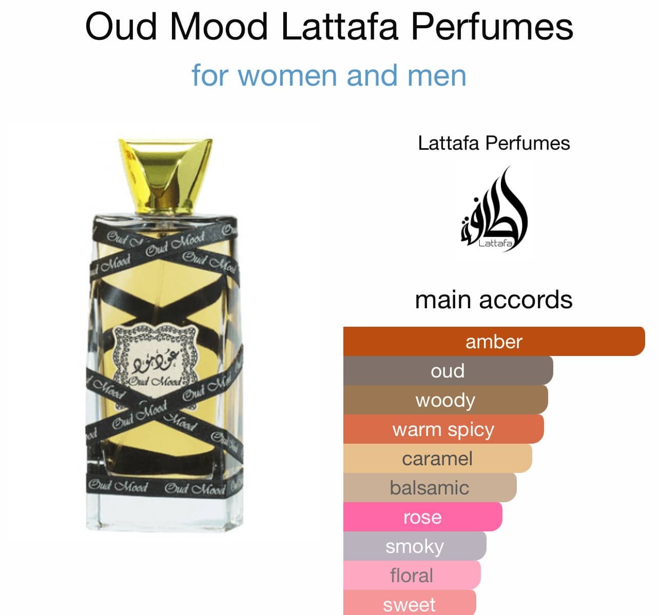 Lattafa Oud Mood Eau De Parfum Spray 100ml