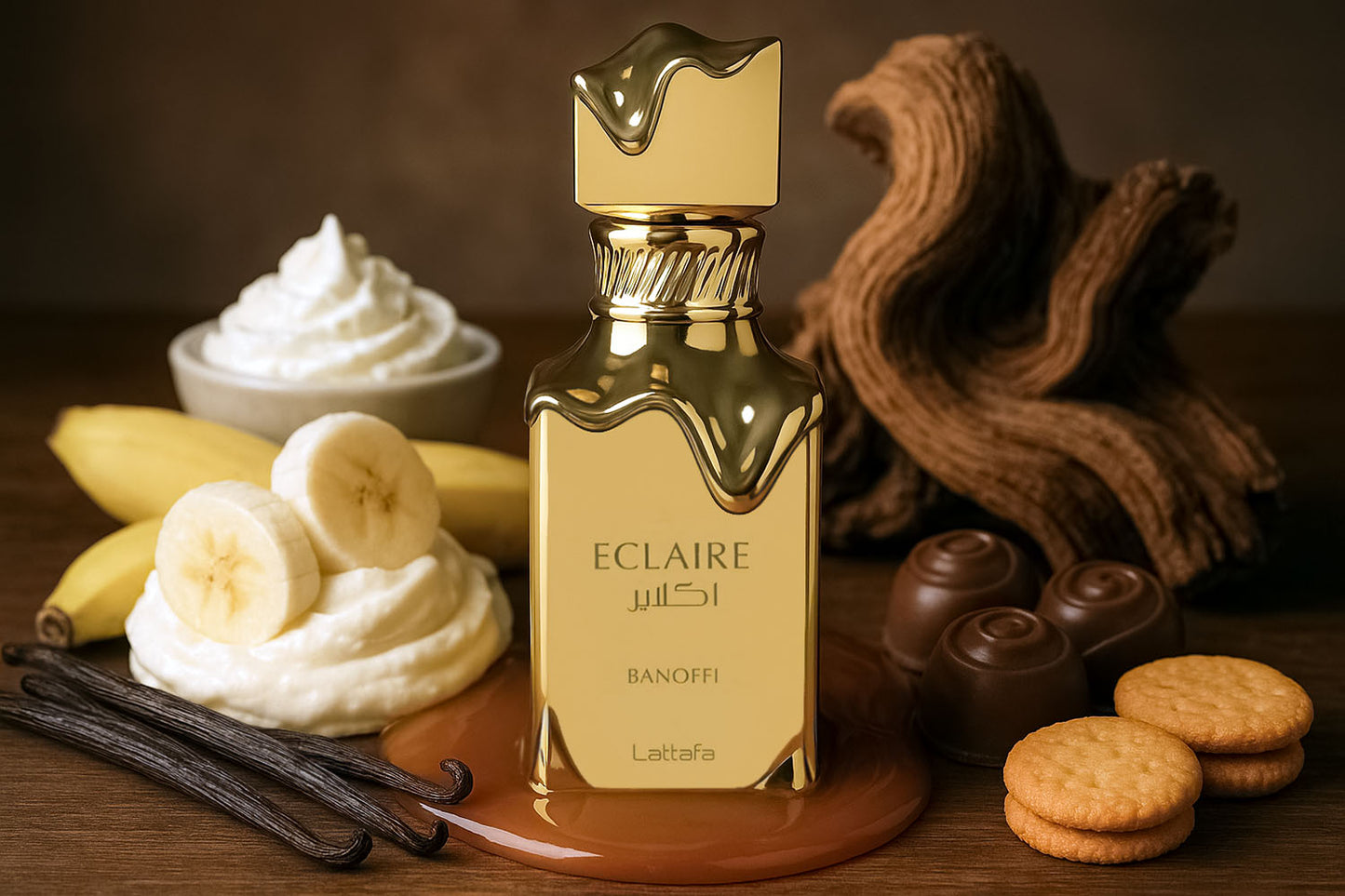 Lattafa Eclaire Banoffi Eau De Parfum 100ml Unisex Fragrance